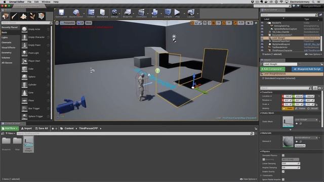 3D Game Development - Intro to Unreal Engine 4 - 05 смотреть онлайн