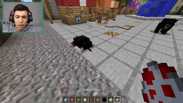 Minecraft MORE ANIMALS MOD / LIONS, BEARS, KITTY CATS & MORE!! Minecraft смотреть онлайн