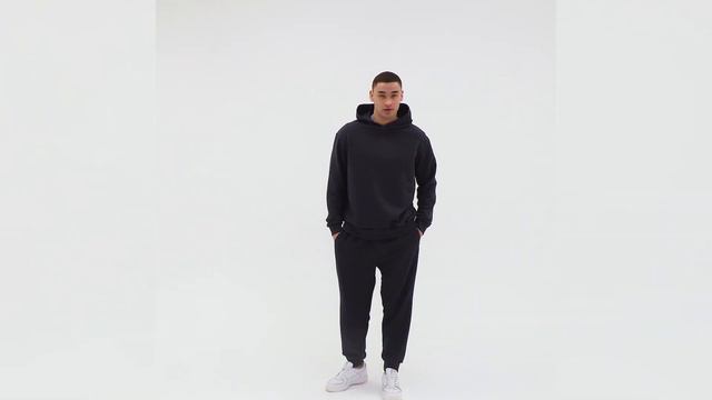 Толстовка MINAKU: Casual Collection цвет графит и Брюки мужские спортивные MINAKU цвет графит