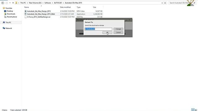 How to Fix 3Ds Max Autodesk Self Extract Error/Problem (Solved). смотреть онлайн