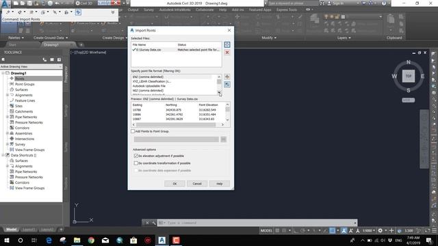 How to import point (Road Survey) data from Excel into Civil 3D? смотреть онлайн