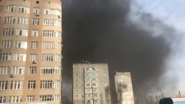 Пожар микрорайоне "Тунгуч" (01) смотреть онлайн