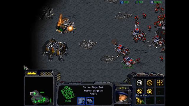 Starcraft 1 - Terran Campaign: Mission 8 (The Big Push) [WALKTHROUGH] смотреть онлайн