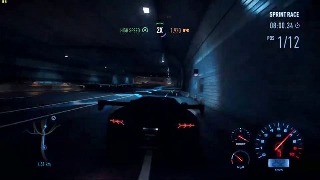 NFS 2015 on AMD Ryzen 1500X смотреть онлайн