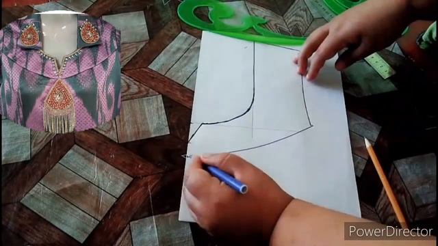 Куртаи Гиребондор.Кокетка с воротником для платьев.Тарзи сохтани колаби кокеткаи гиребондор? смотреть онлайн