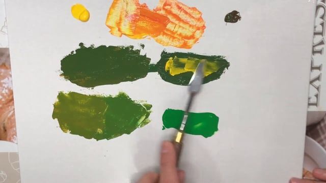 Как получить оливковый цвет из красок смотреть онлайн