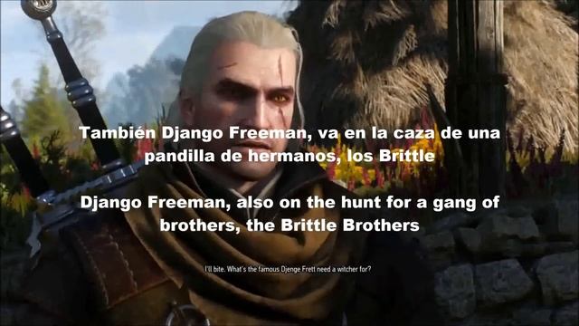 The Witcher 3: Wild Hunt ¡First Easter Egg! Django Freeman Easter Egg смотреть онлайн
