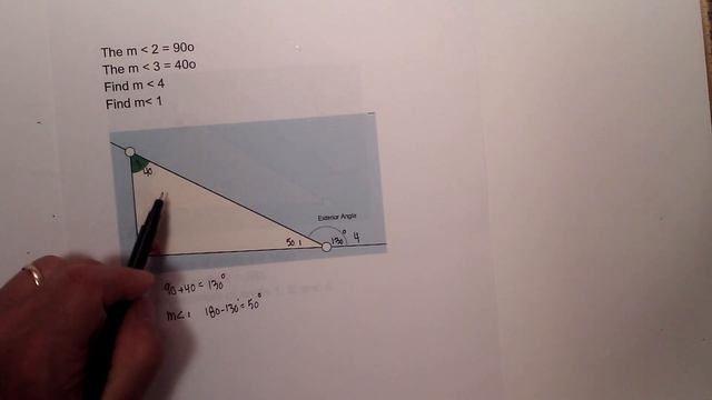 Exterior Angles of a Triangle смотреть онлайн