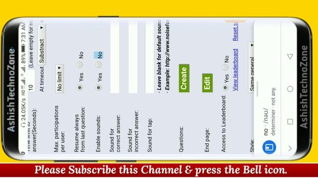 #1 | How to make Online Quiz App in AppCreator24, mobile se quiz app kaise banaye, online quiz app смотреть онлайн