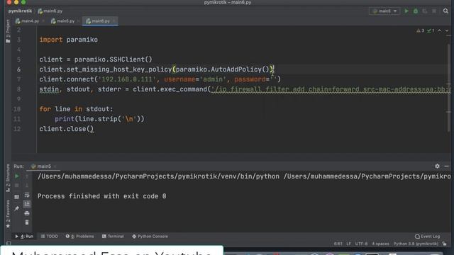 03 python & mikrotik | Network Automation смотреть онлайн