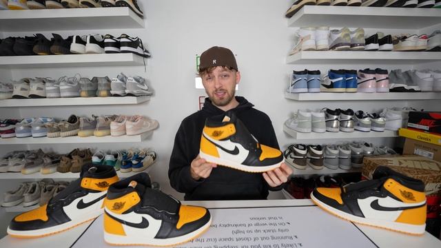 REAL VS FAKE! NIKE AIR JORDAN 1 HIGH TAXI SNEAKER COMPARISON! смотреть онлайн