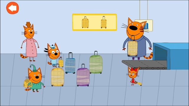 Kid-E-Cats | Fun Adventures (Mobile game for kids) New Mission "Airplane" смотреть онлайн