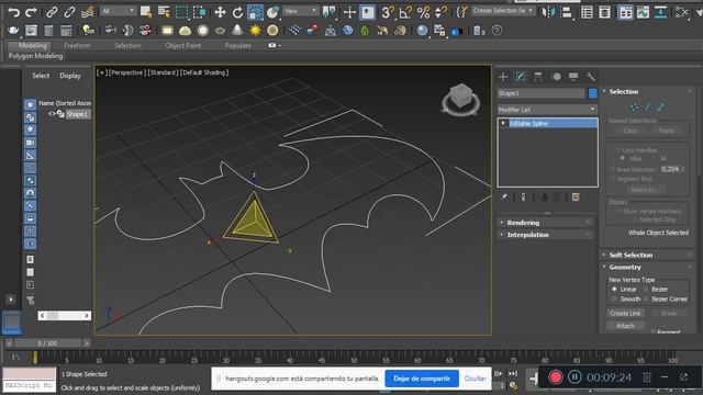 Importar vectores a 3d Max смотреть онлайн