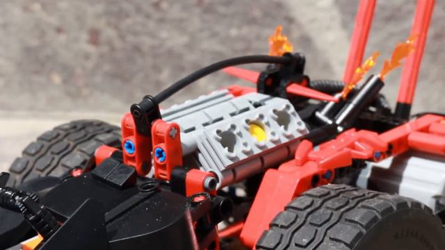 Lego RC Dragster