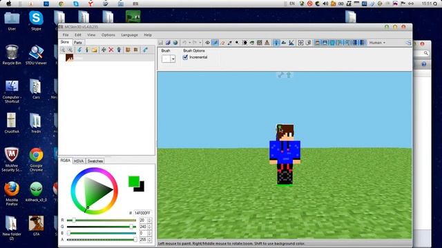 как нарисовать свой скин в майнкрафт лаунчер и лецензия смотреть онлайн