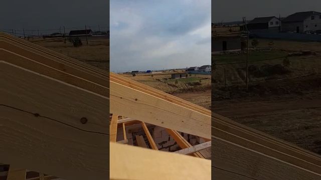 стропила двухскатной крыши почти готовы? смотреть онлайн