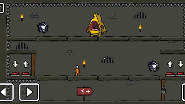 Как пройти уровень 144 One Level 3. Stickman 3. #onelevel3 #gameplay #stickman. Босс 12, сыр