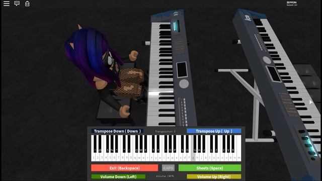 Lund - Broken - Roblox Piano / Virtual Piano смотреть онлайн