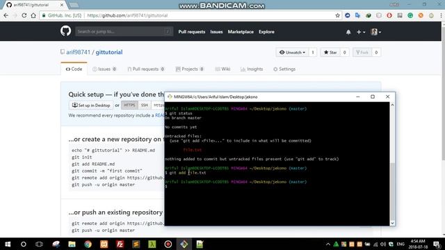 3 Git Initialization and Commit смотреть онлайн