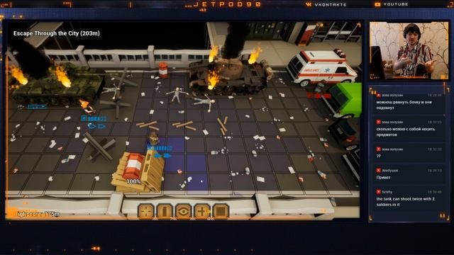 ПЕРВЫЙ ВЗГЛЯД на игру RUN FOR COVER от JetPOD90! Обзор процедурно-генерируемой пошаговой стратегии. смотреть онлайн