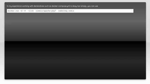 How to link containers in docker? смотреть онлайн