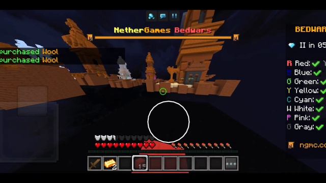 Hitting Amethyst TIER #nethergames #minecraft смотреть онлайн