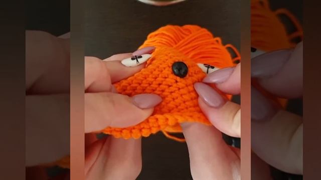 Как закрепить надёжно глазки к вязаной игрушке смотреть онлайн