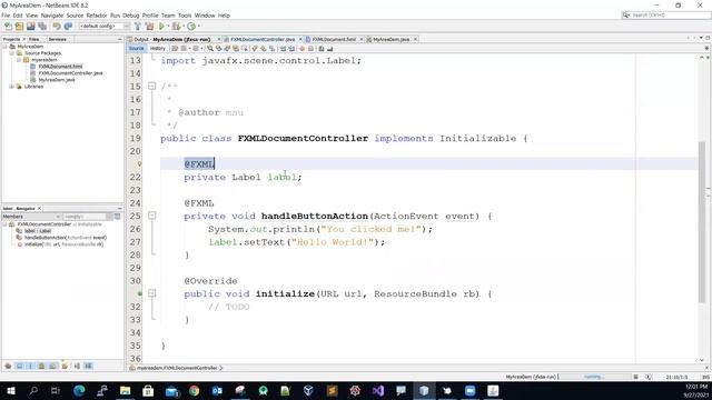How-To use Scene Builder and NetBeans 8.2 to create a java Compute Area app смотреть онлайн