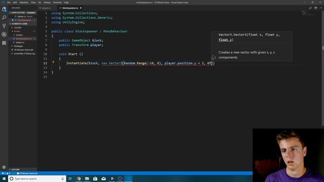 Making A Video Game In 10 MInutes! (Brackeys 10 Minute Game Challenge) смотреть онлайн