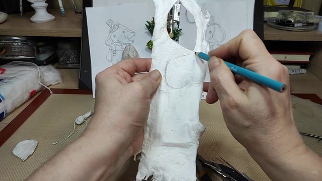 ? СЛОНИК. из серии (слонов много не бывает). Урок номер 6. Делаем хобот и уши. смотреть онлайн