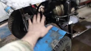 Минитрактор на базе мотоблока нева мб 2 часть 4