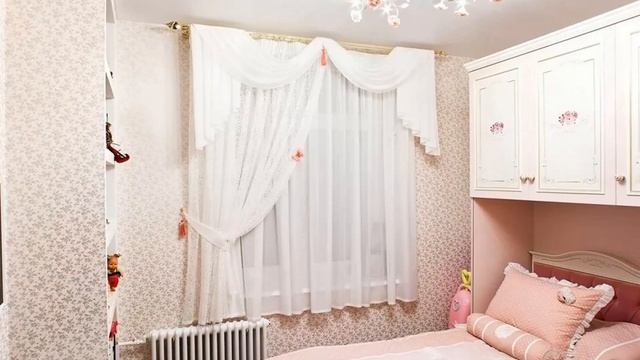 Beautiful curtains for the children 's room / Красивые, стильные шторы в детскую комнату смотреть онлайн