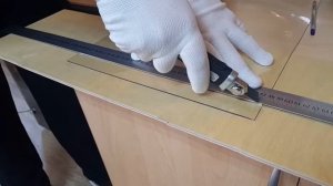 Как обрезать гибкое стекло на стол
