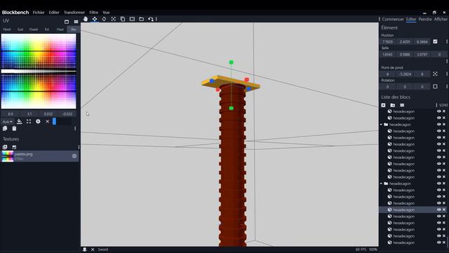 Speed 3D Modeling in Minecraft | Blockbench | Sword #1 смотреть онлайн