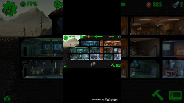 Fallout Shelter, супер игра! Обзор моего убежища и чужой тактики. смотреть онлайн