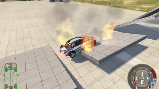 BeamNG Drive Crashes on the Grid Map 03 смотреть онлайн