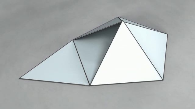Net of Pentagonal Pyramid / Розгортка п'ятикутної піраміди / Развертка пятиугольной пирамиды (J2) смотреть онлайн