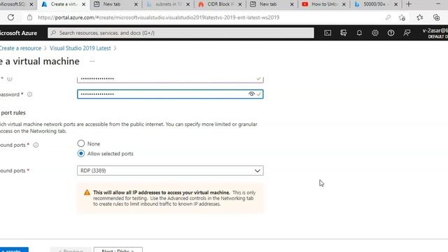 Migrate SQL Databases to Azure - Step 5, CREATE JUMPBOX VM смотреть онлайн