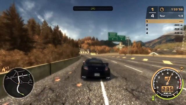Need For Speed Most Wanted 2005 REDUX - Big Lou Mitsubishi Eclipse смотреть онлайн