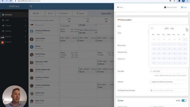 Creating a Recurring Shift смотреть онлайн
