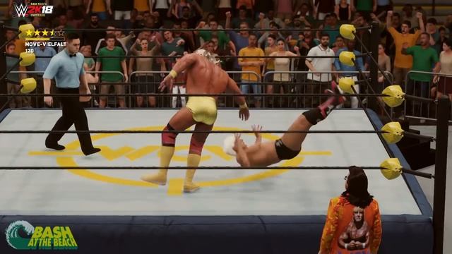 WWE2K18 GAMEPLAY: Ric Flair VS. Hulk Hogan [incl. Mods] смотреть онлайн