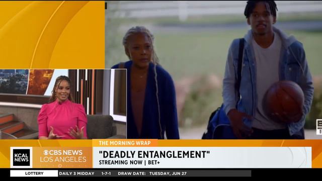 Actress Vanessa Simmons talks about "Deadly Entanglement" смотреть онлайн