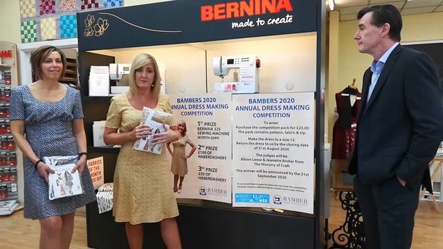 Bambers Sewing Machines 2020 Dress Competition Launch смотреть онлайн