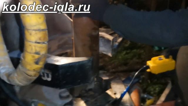 Бурение скважины на известняк(Артезианская) самоходной МГБУ, экстремальный заезд на участок бурения смотреть онлайн