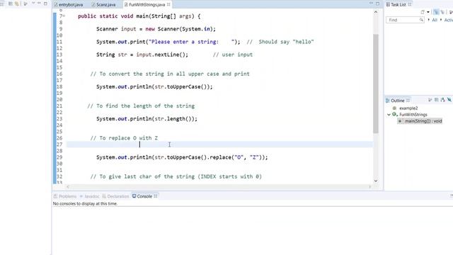 String Class/java смотреть онлайн