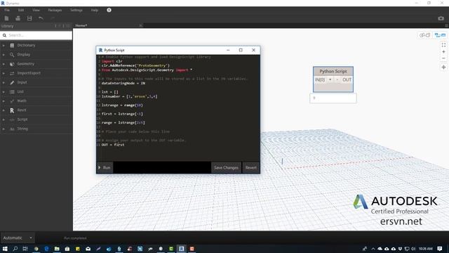 Viết Script Python trong Dynamo, Revit | Bài 07: Sử dụng danh sách (list) смотреть онлайн