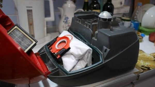Сравнение фильтрующих мешков Filtero и Miele для пылесоса.