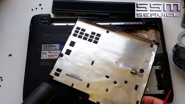 Как разобрать, почистить и собрать ноутбук Asus K52 смотреть онлайн