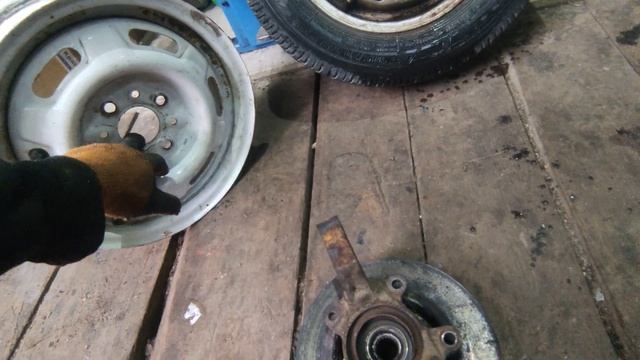 ДОРАБОТКА СТУПИЦ ваз 1111 Ока / добавил разболтовку 4х98