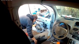 Renault kangoo 2. замена бокового стекла
